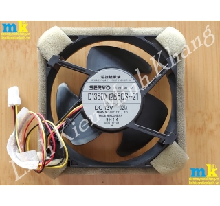 ( SP501 ) Quạt Tủ Lạnh 12,5Cm Dùng Thay Thế Cho Quạt SERVO 3 Dây Như Hình